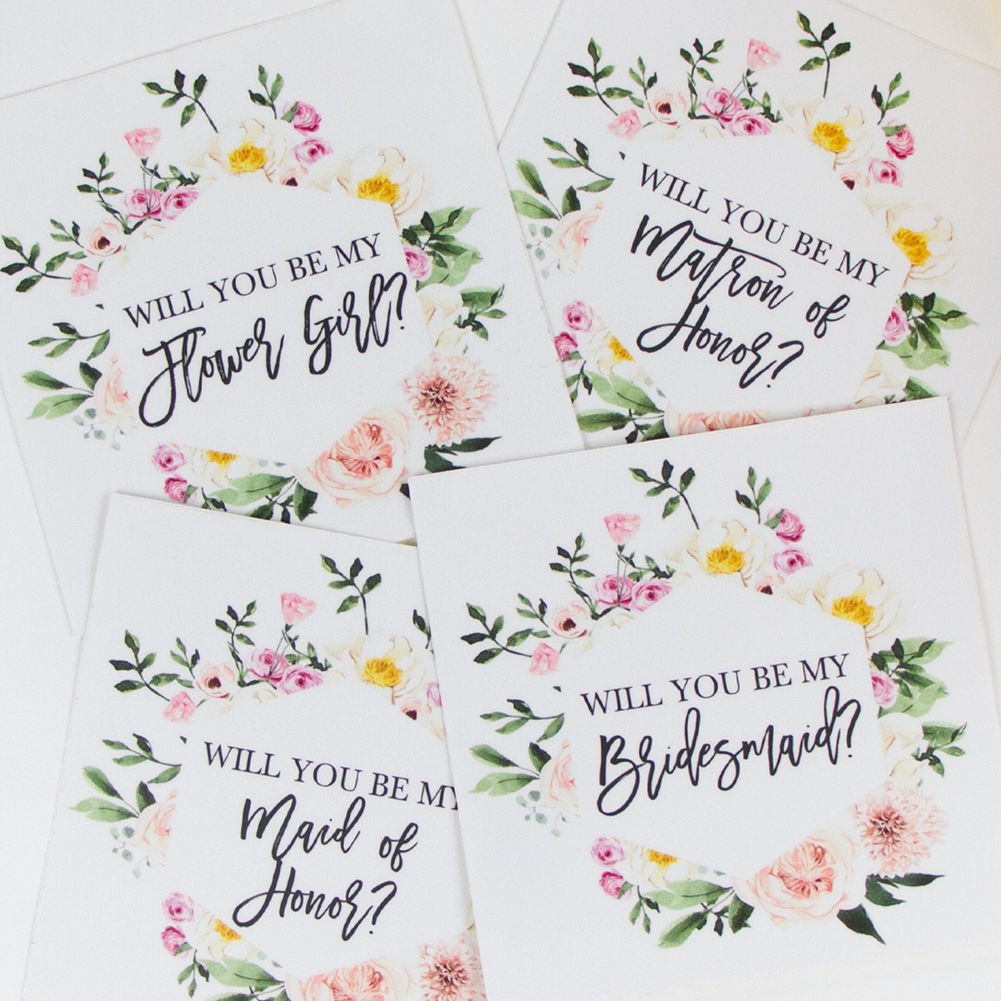 Will You Be My Matron of Honor Sticker