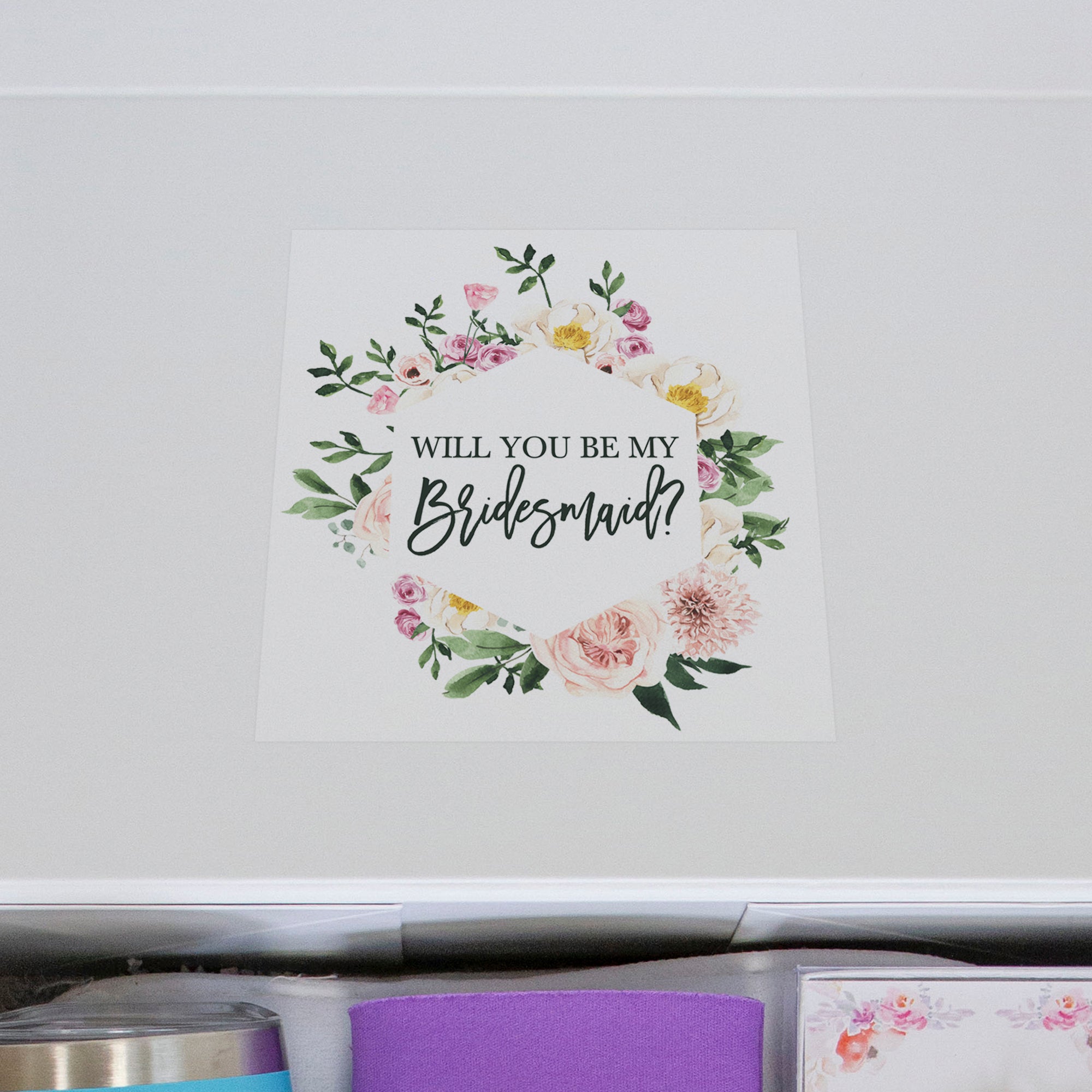 Will You Be My Flower Girl Sticker