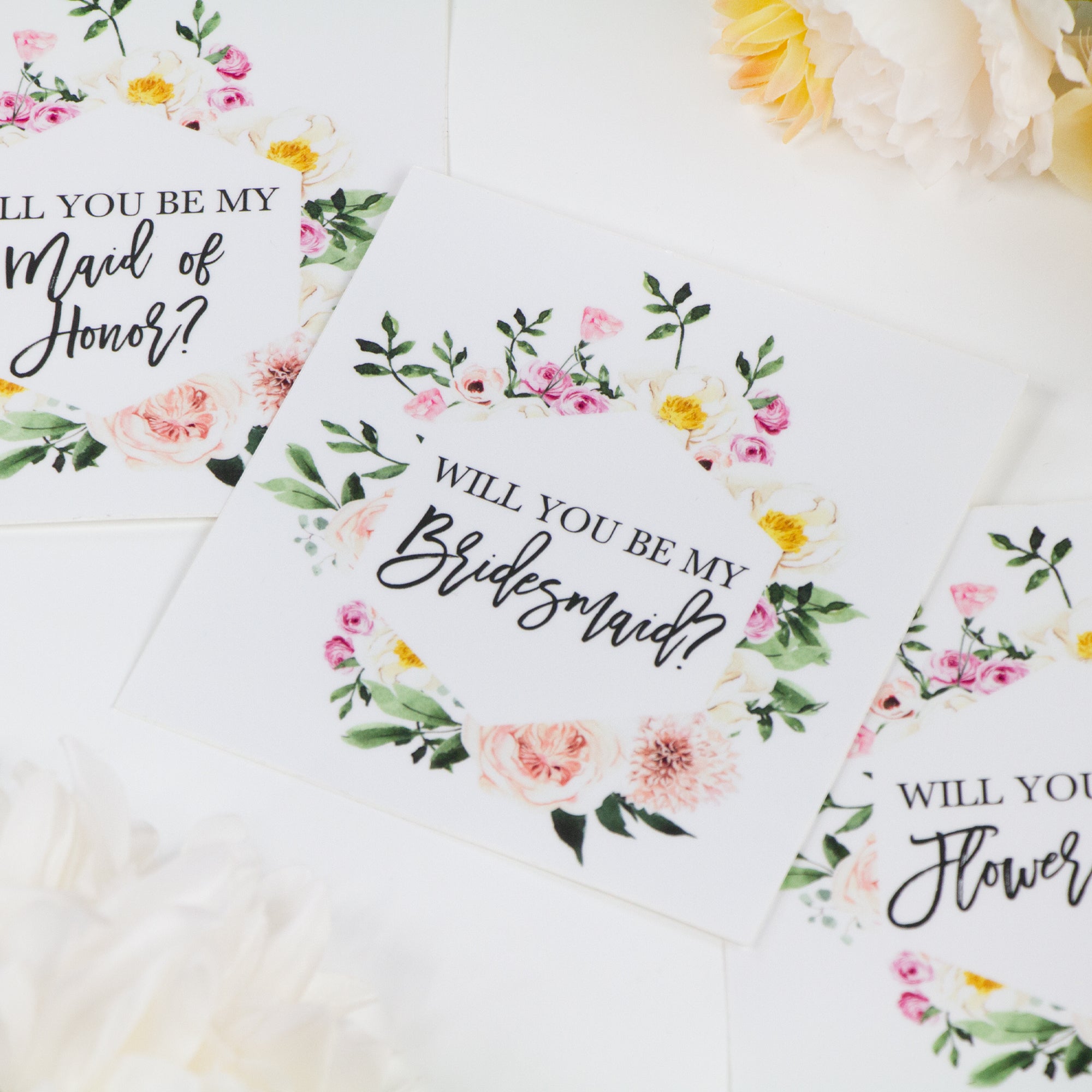 Will You Be My Matron of Honor Sticker