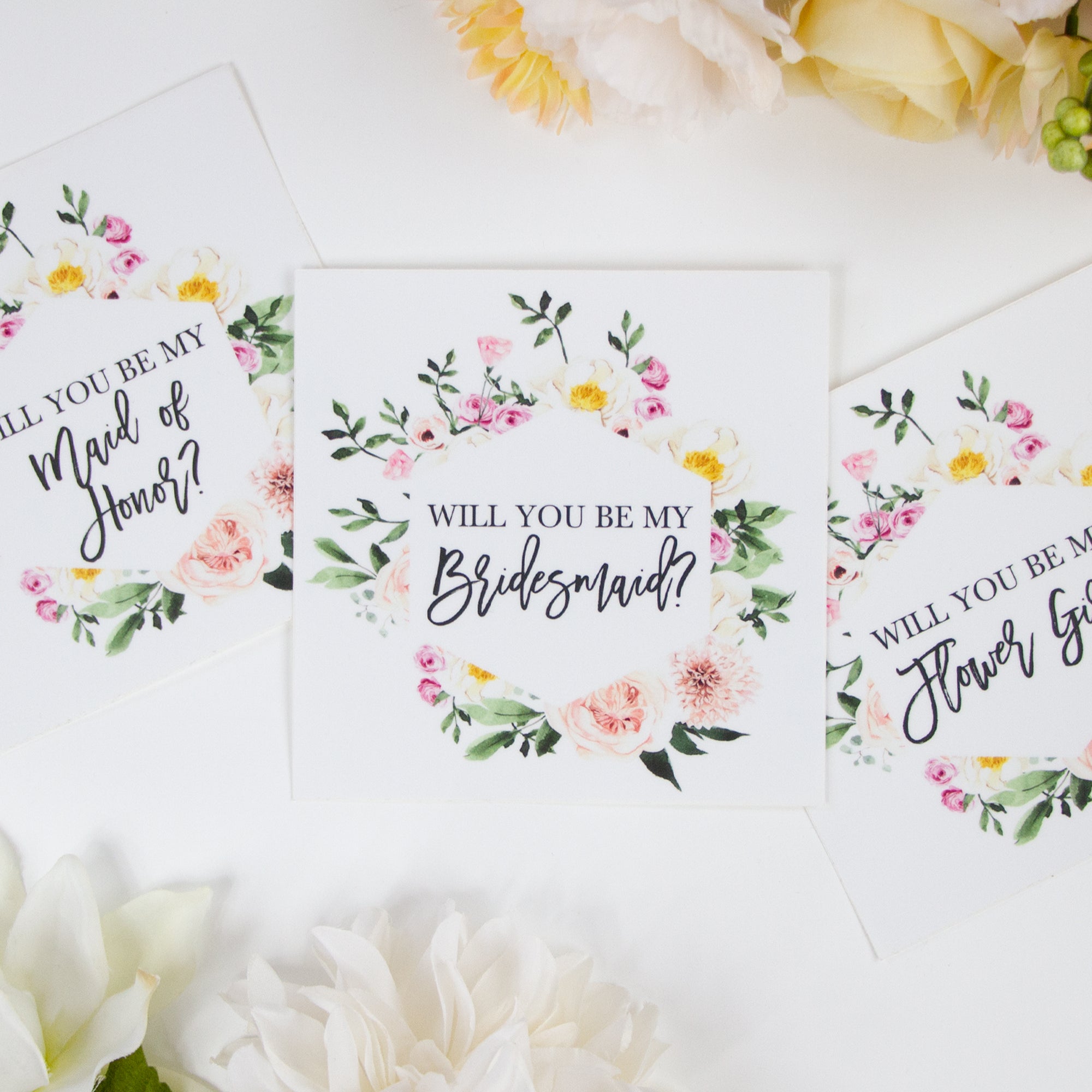 Will You Be My Flower Girl Sticker