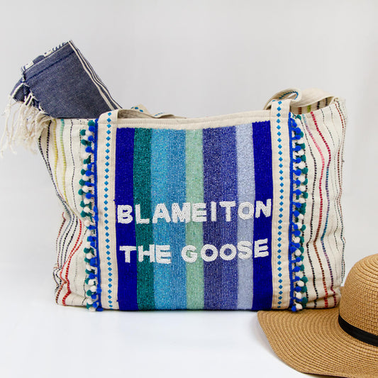 Blame It On The Goose Tote Bag