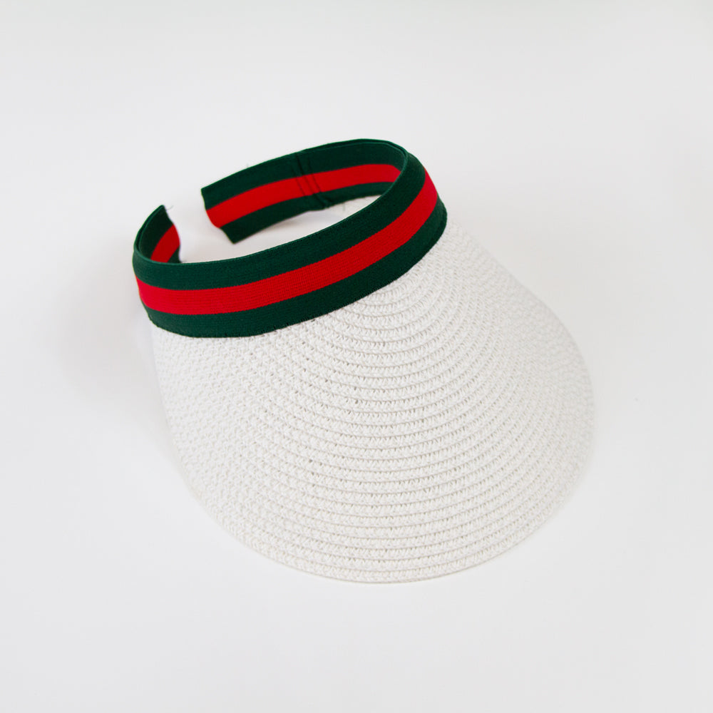 Straw Beach Visors