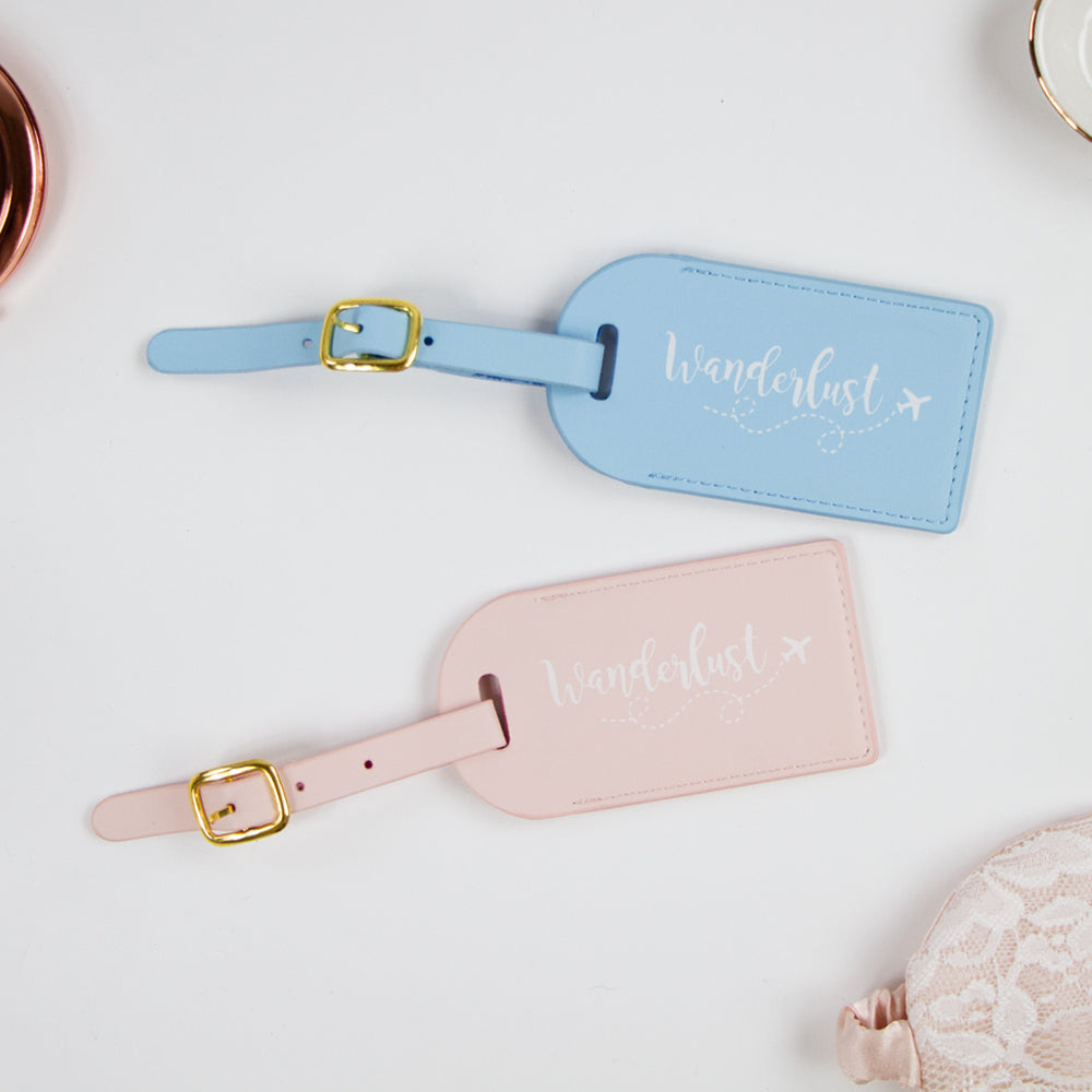 Wanderlust Luggage Tag