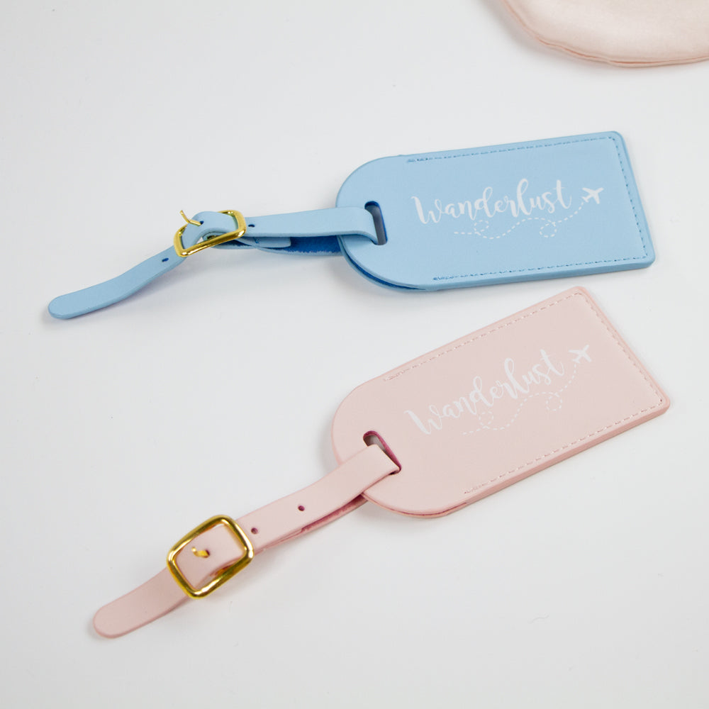 Wanderlust Luggage Tag