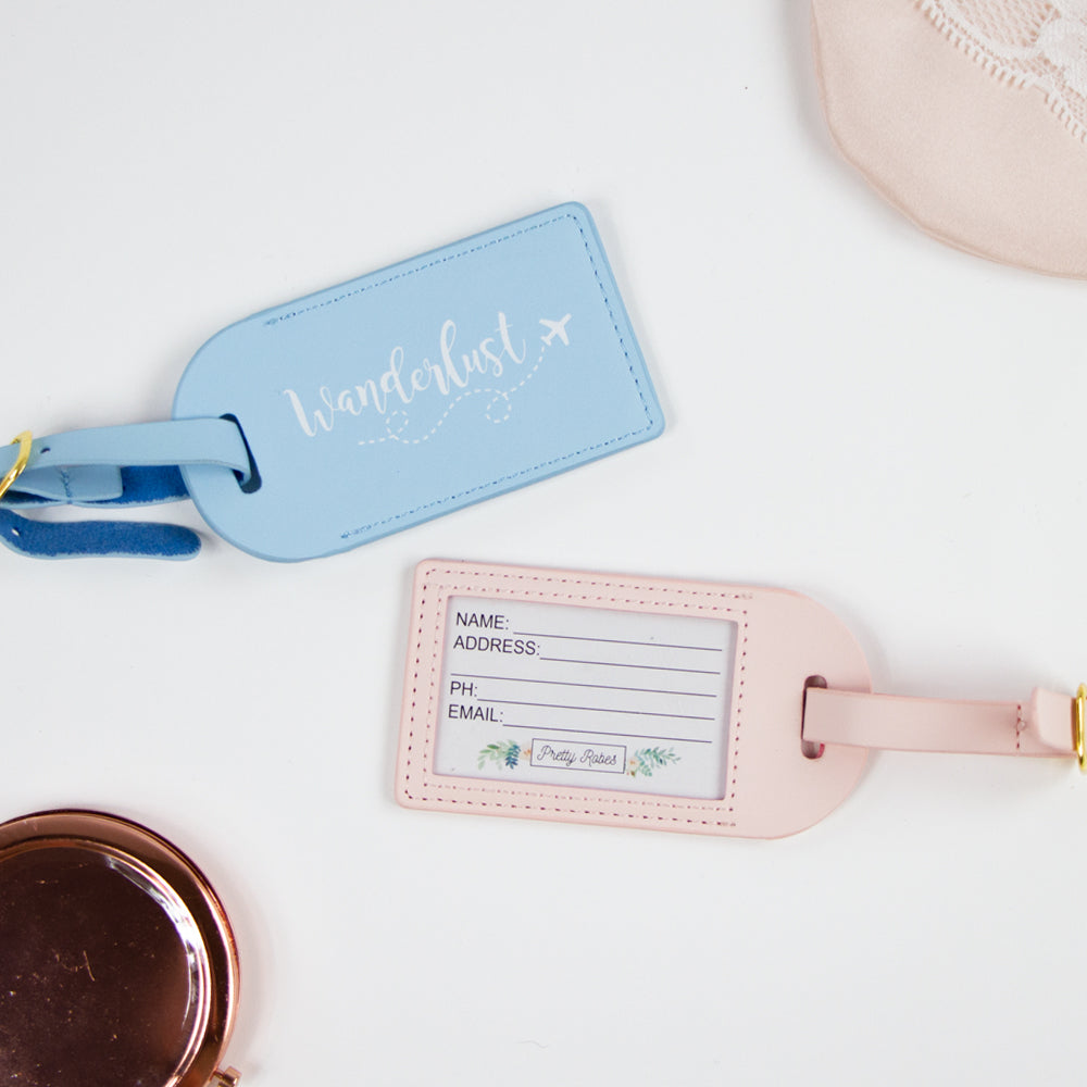 Wanderlust Luggage Tag