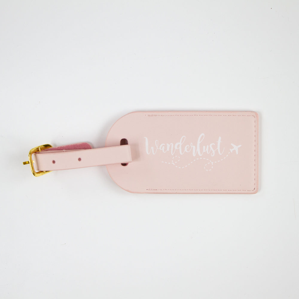 Wanderlust Luggage Tag