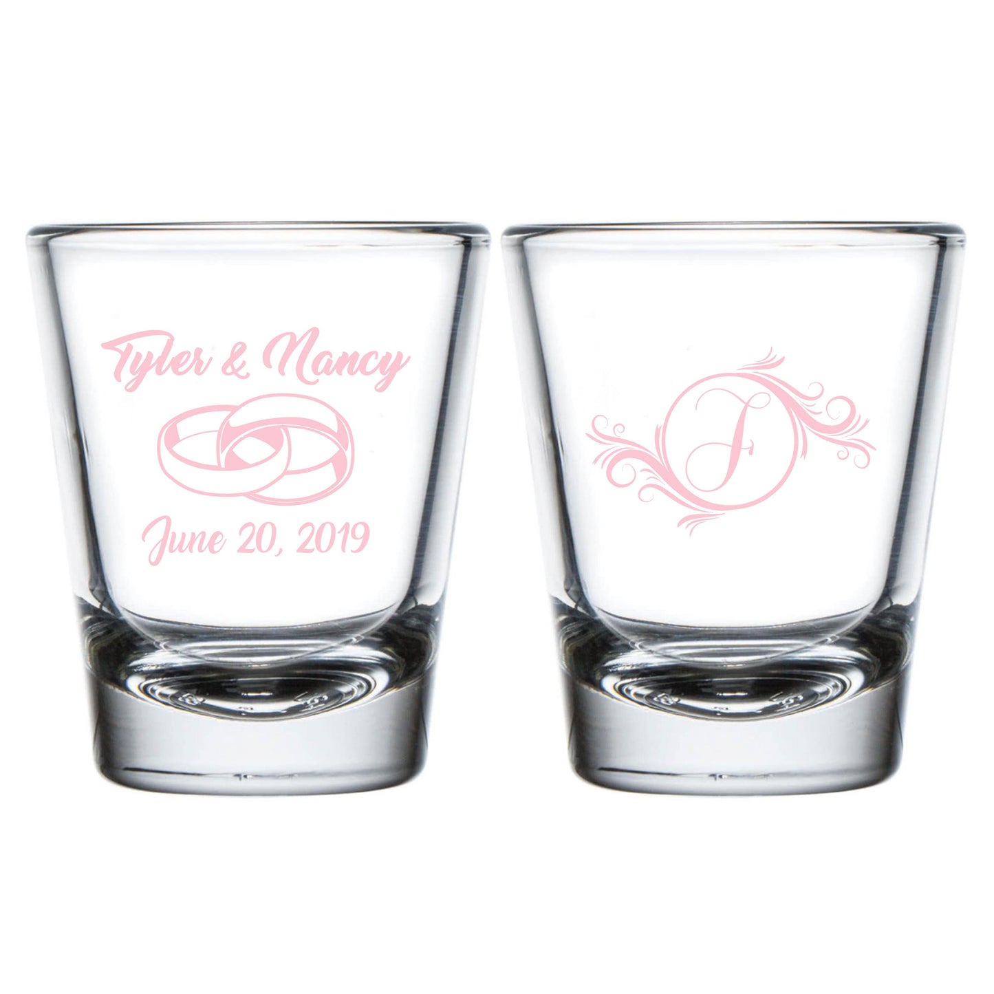 Wedding Shot Glass Favors (dn)