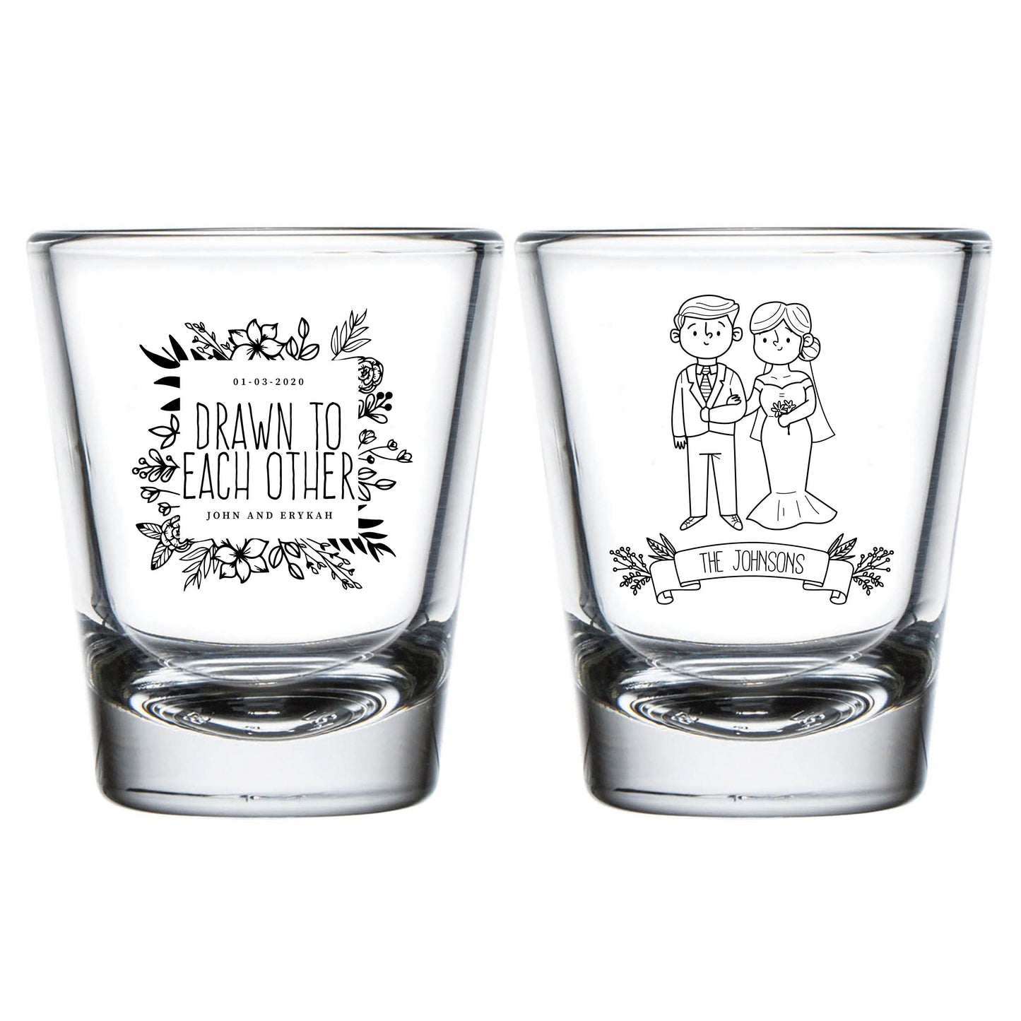 Wedding Shot Glass (111)