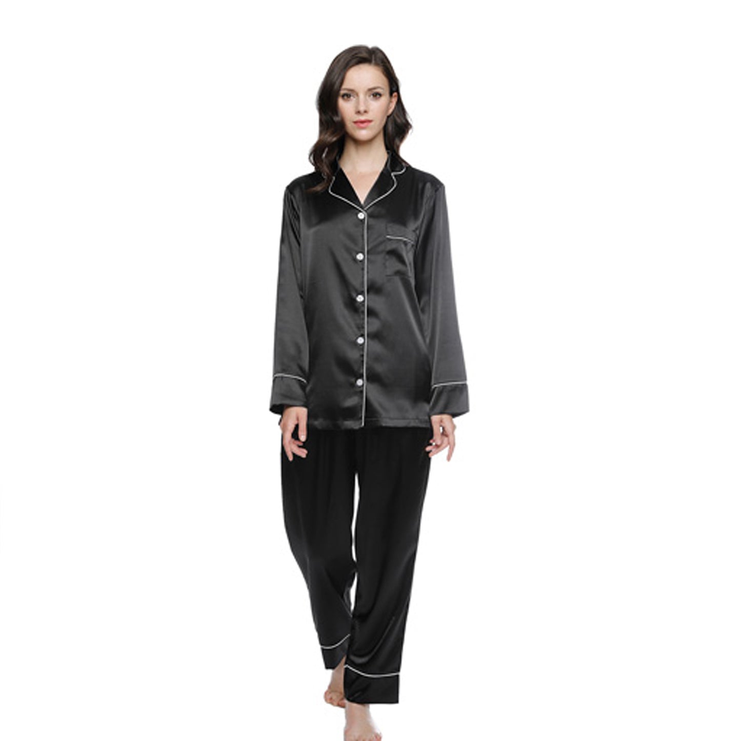 Pajama Pant Set - Black