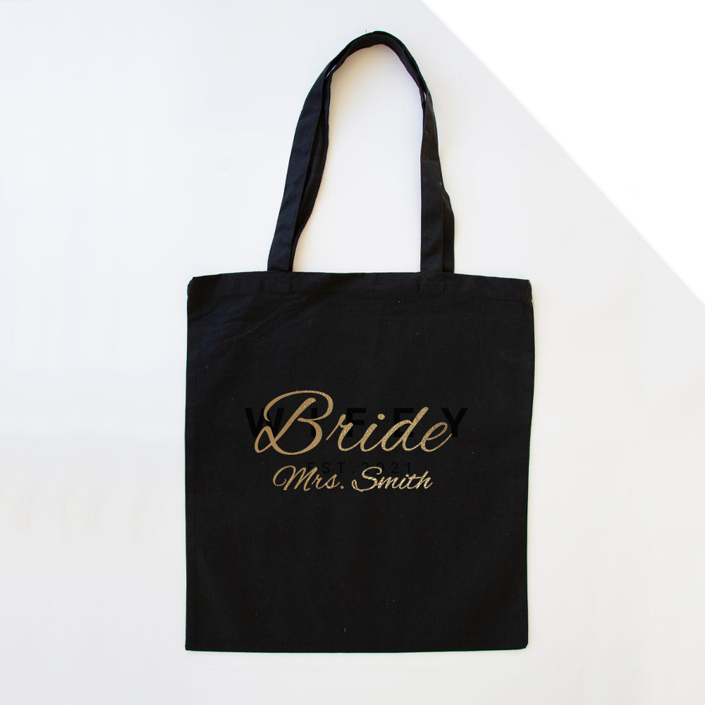 Bride - Mrs. Smith Tote Bag