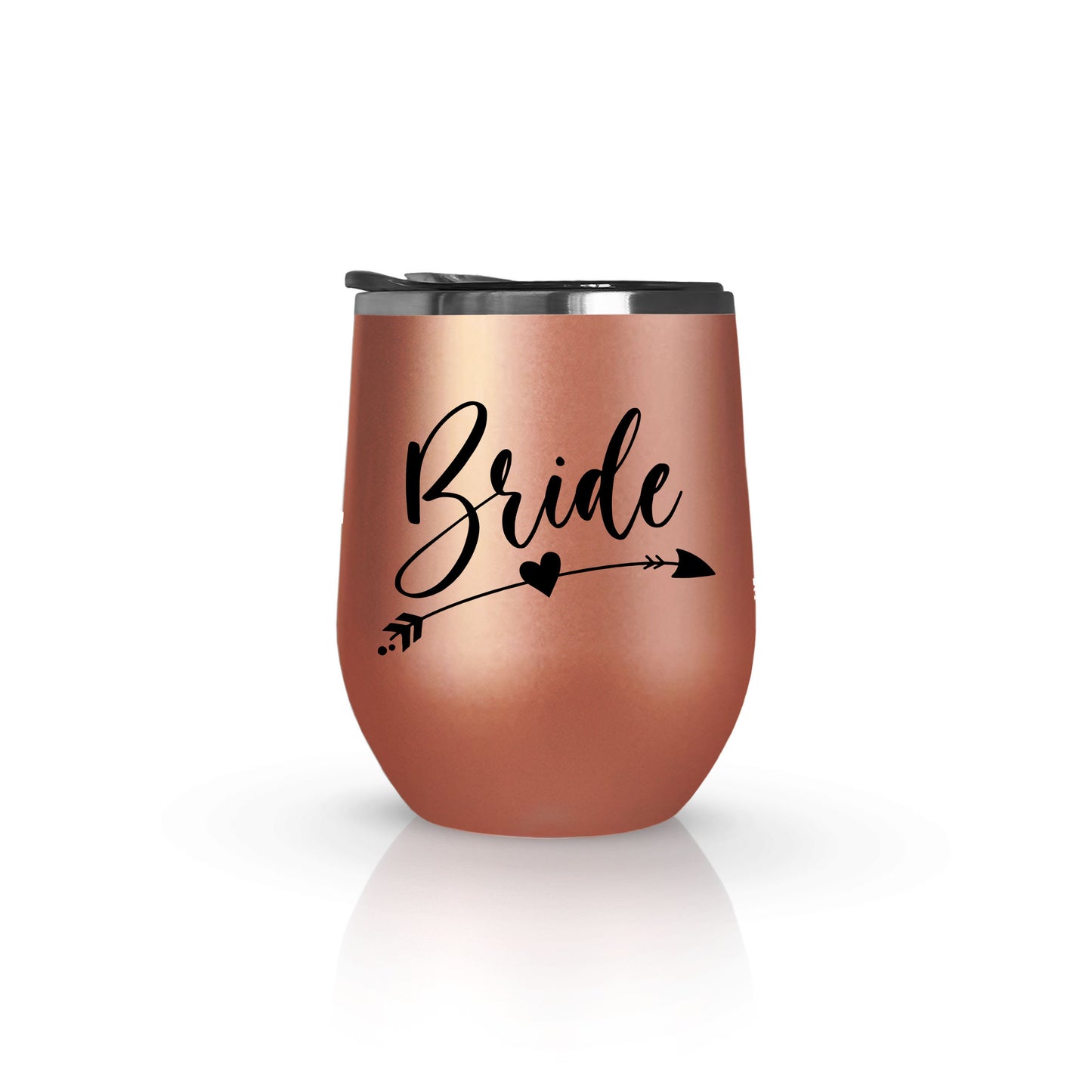 Bride, Bride Tribe Wine Tumblers - Arrow Style
