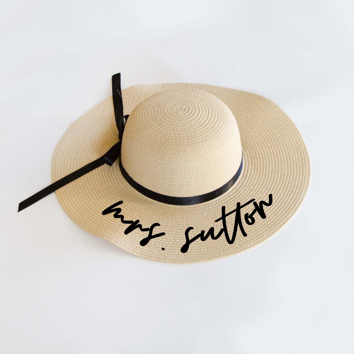 Customized Mrs. Beach Hat
