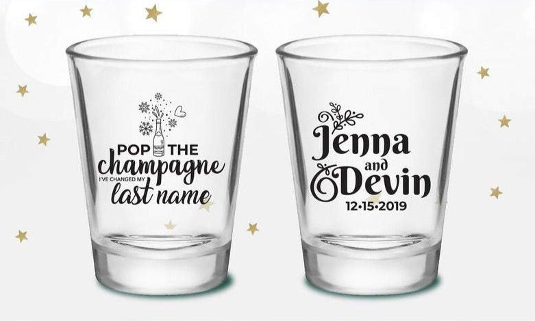 Wedding Shot Glass Favors (am)
