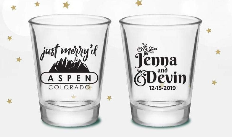 Wedding Shot Glass Favors (ak)