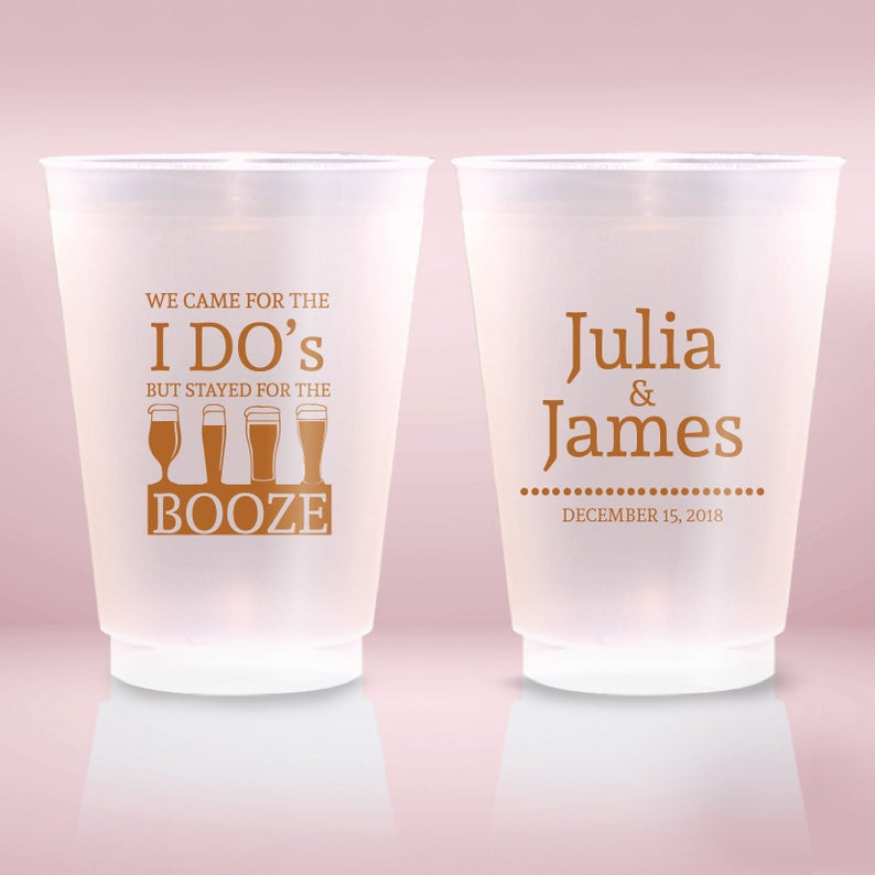 Wedding Frosted Cup (215)