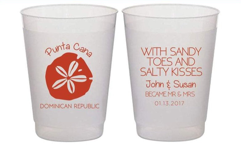 Custom Wedding Frosted Cup (25)