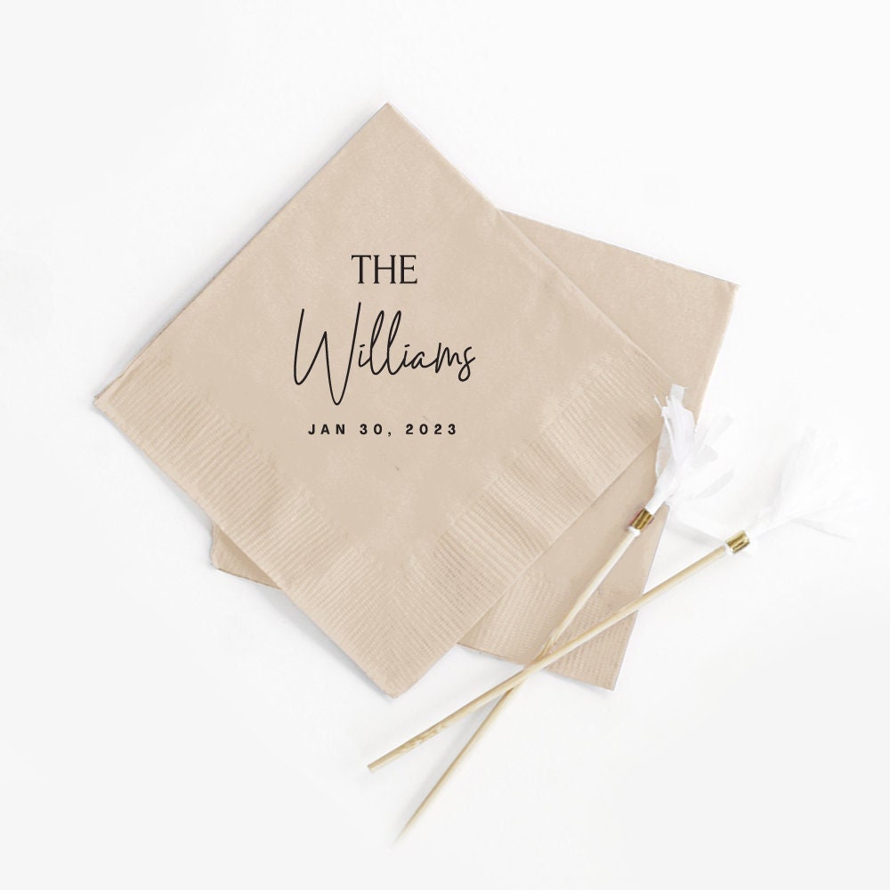 Custom Wedding Napkins (6)
