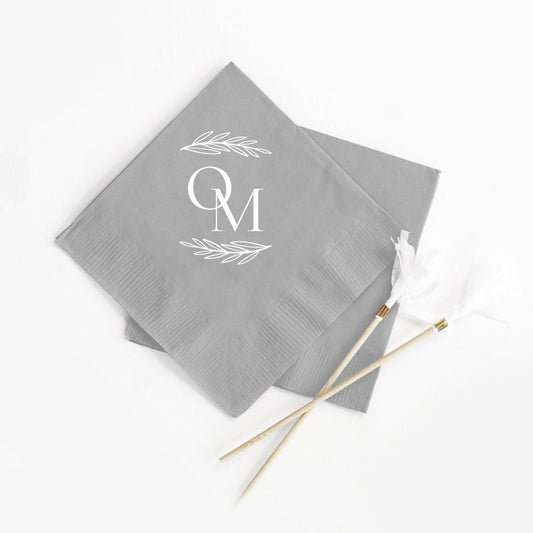Personalized Beverage Napkins for Weddings (34)