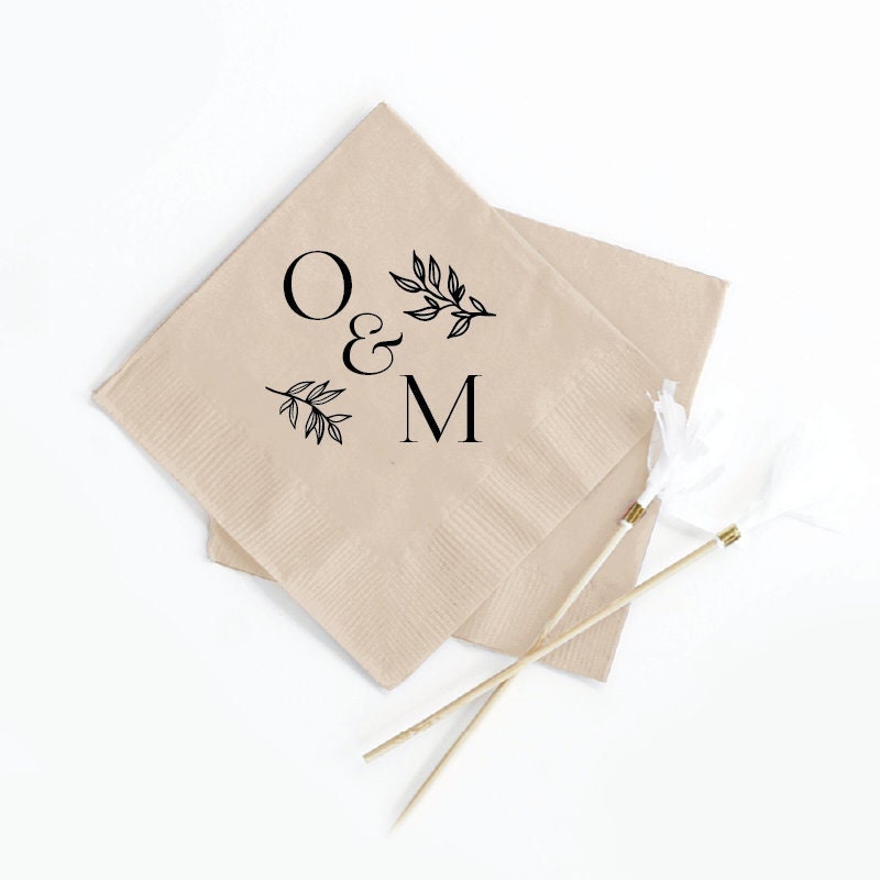 Personalized Napkin Favors (30)