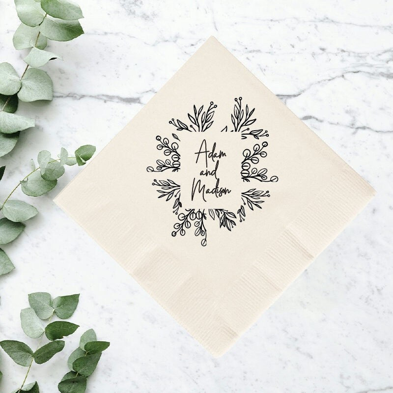 Custom Wedding Napkins (1)