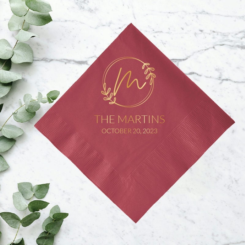 2ply Wedding Napkin Favors (18)