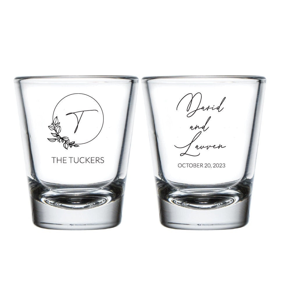 Custom Shot Glass Favors (144)