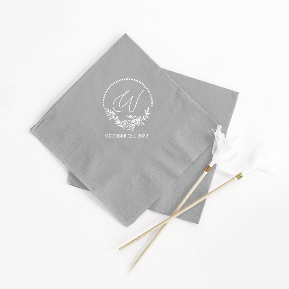 Beverage Napkin Wedding Favors (10)