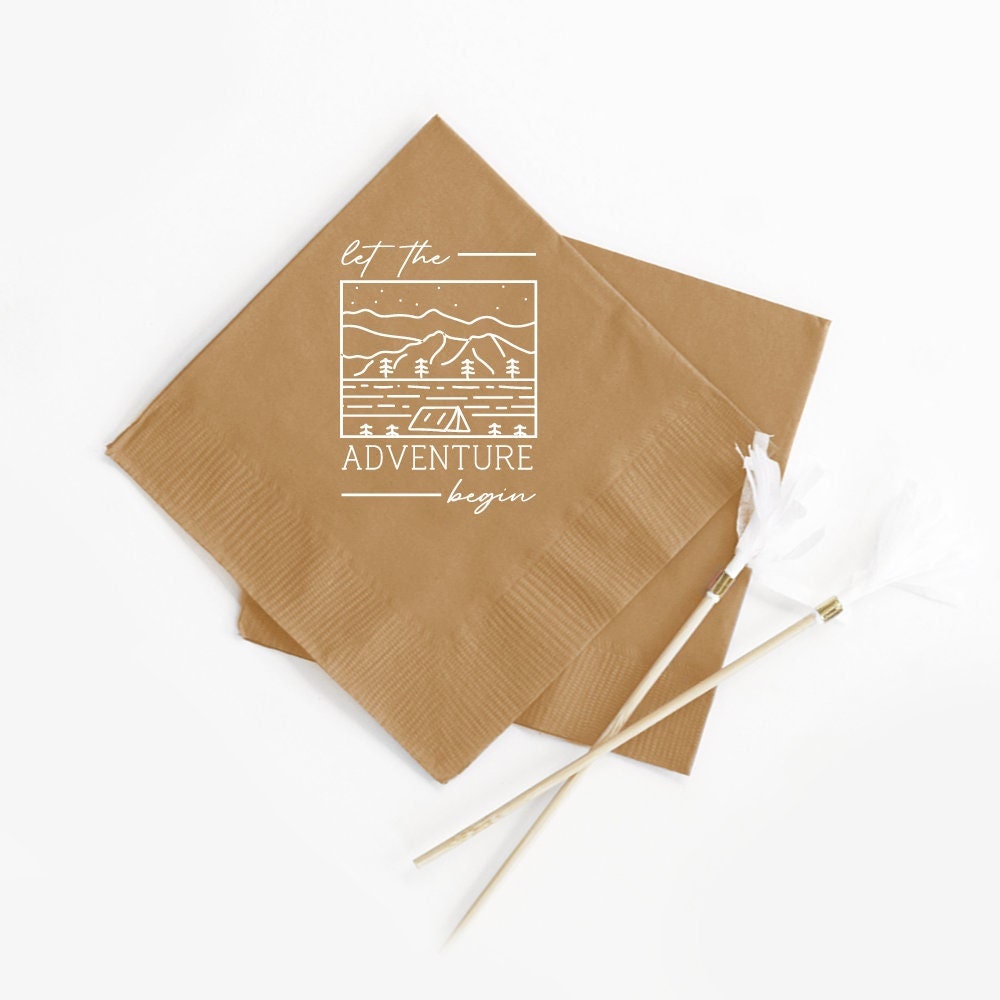 Let The Adventure Begin Napkins for Weddings (27)