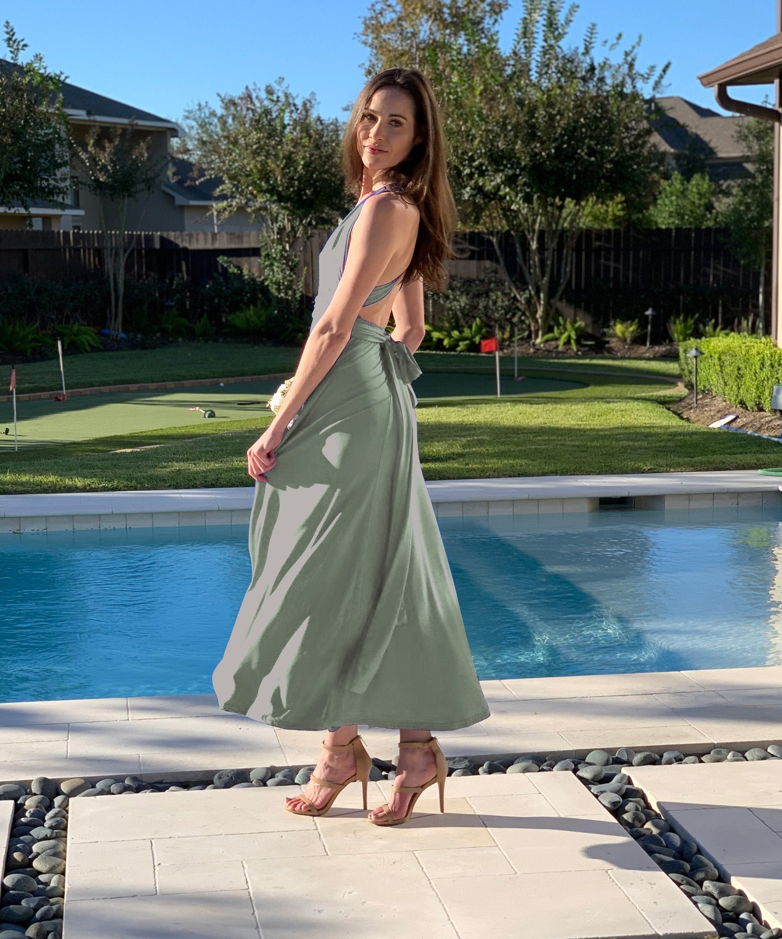 Berry Bridesmaid Dress