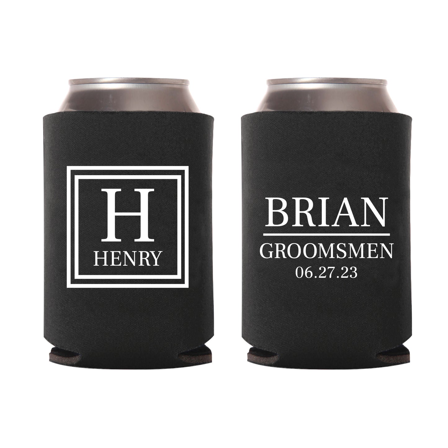 Groomsmen Custom Bachelor Party Can Coolers (158)