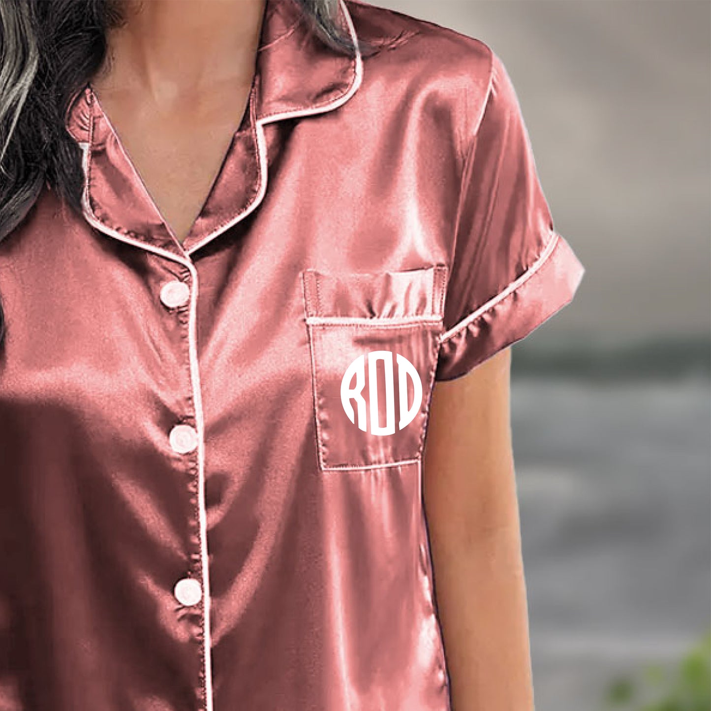 Pajama Set Shorts - Custom Bridesmaid PJs
