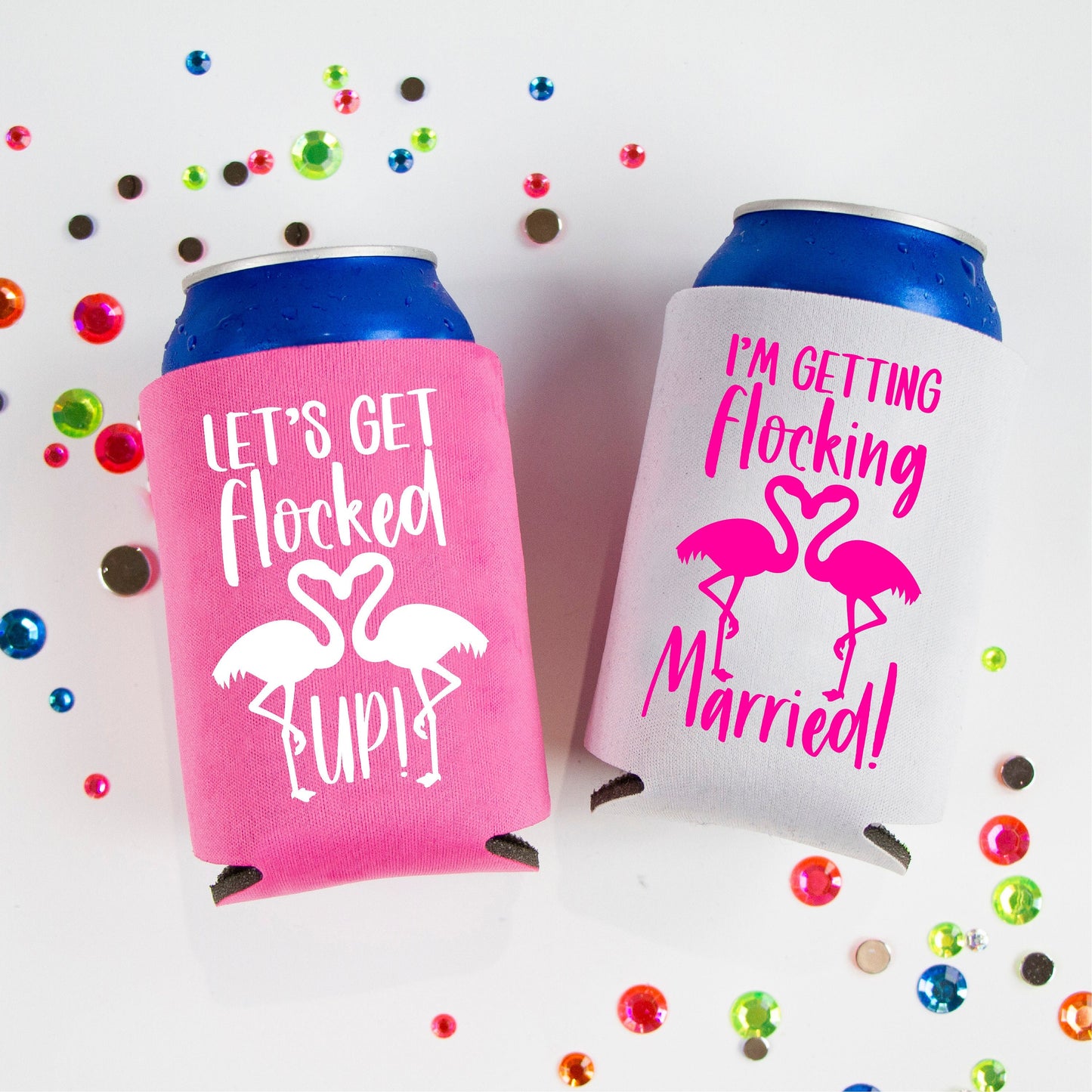 Custom Bachelorette Party Can Coolie Favors