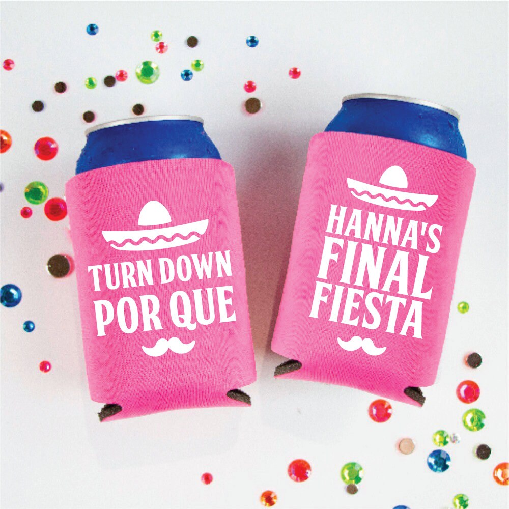 Turn Down Porque Can Cooler Bachelorette Party Favors