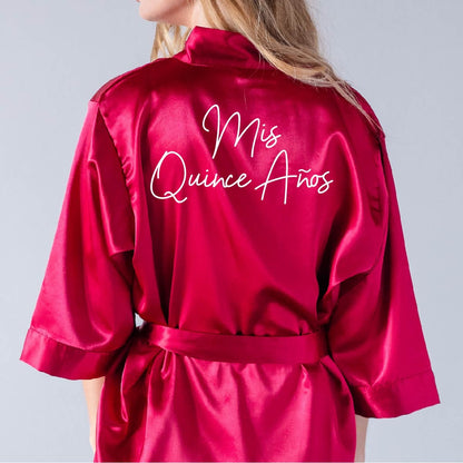 Customized Quinceañera Robes