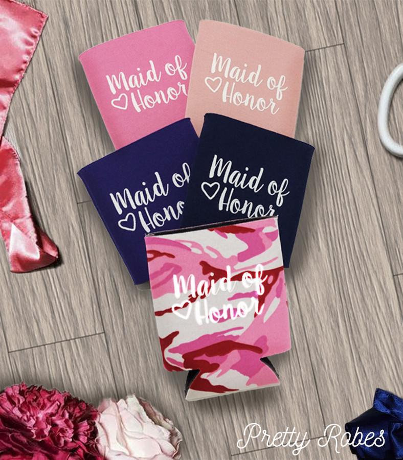 Maid of Honor Koozie - PrettyRobes.com