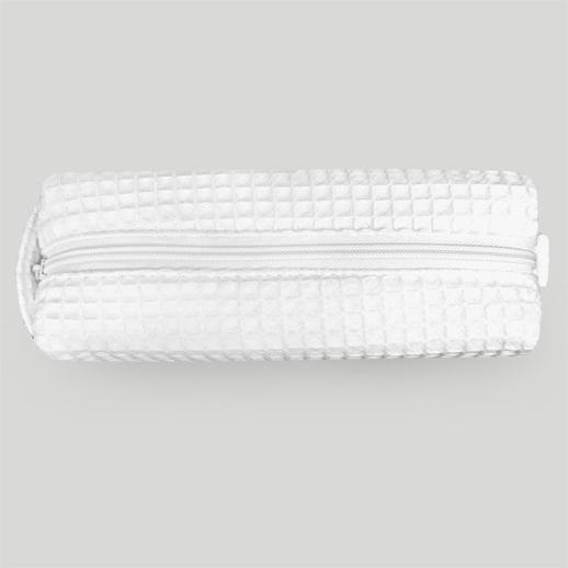 Mini White Makeup Bag
