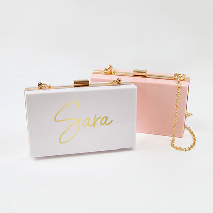 Mrs. Surname Clutch Bag Gifts