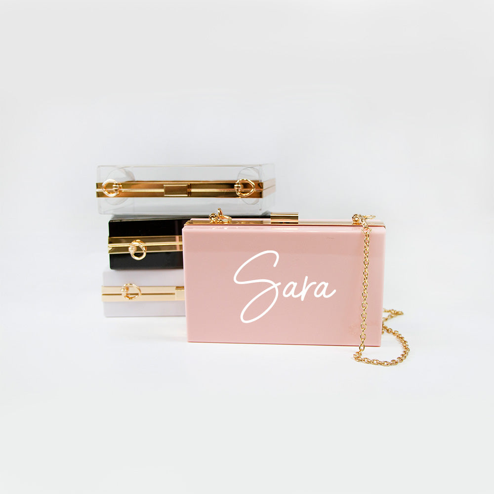 Mrs. Surname Clutch Bag Gifts