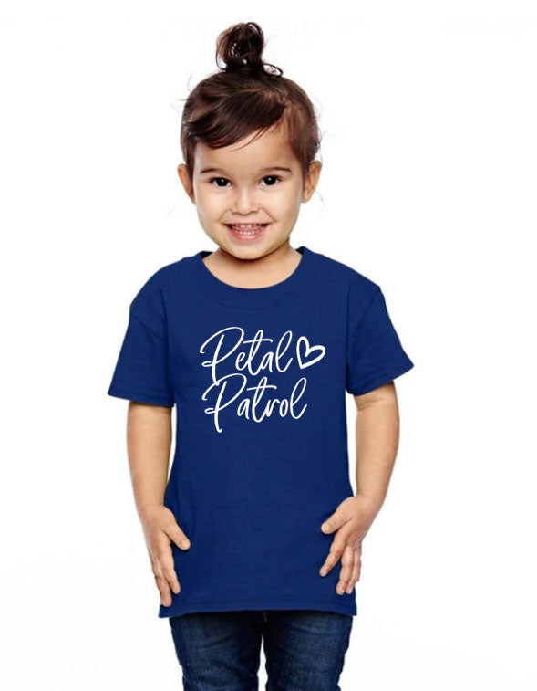Petal Patrol Toddler Tee - Heart Style