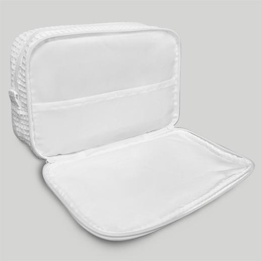 White Makeup Bag