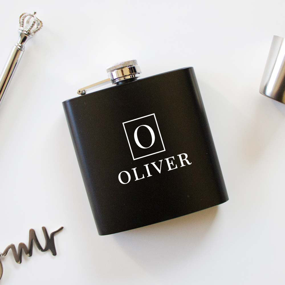 Personalized Initial Flask
