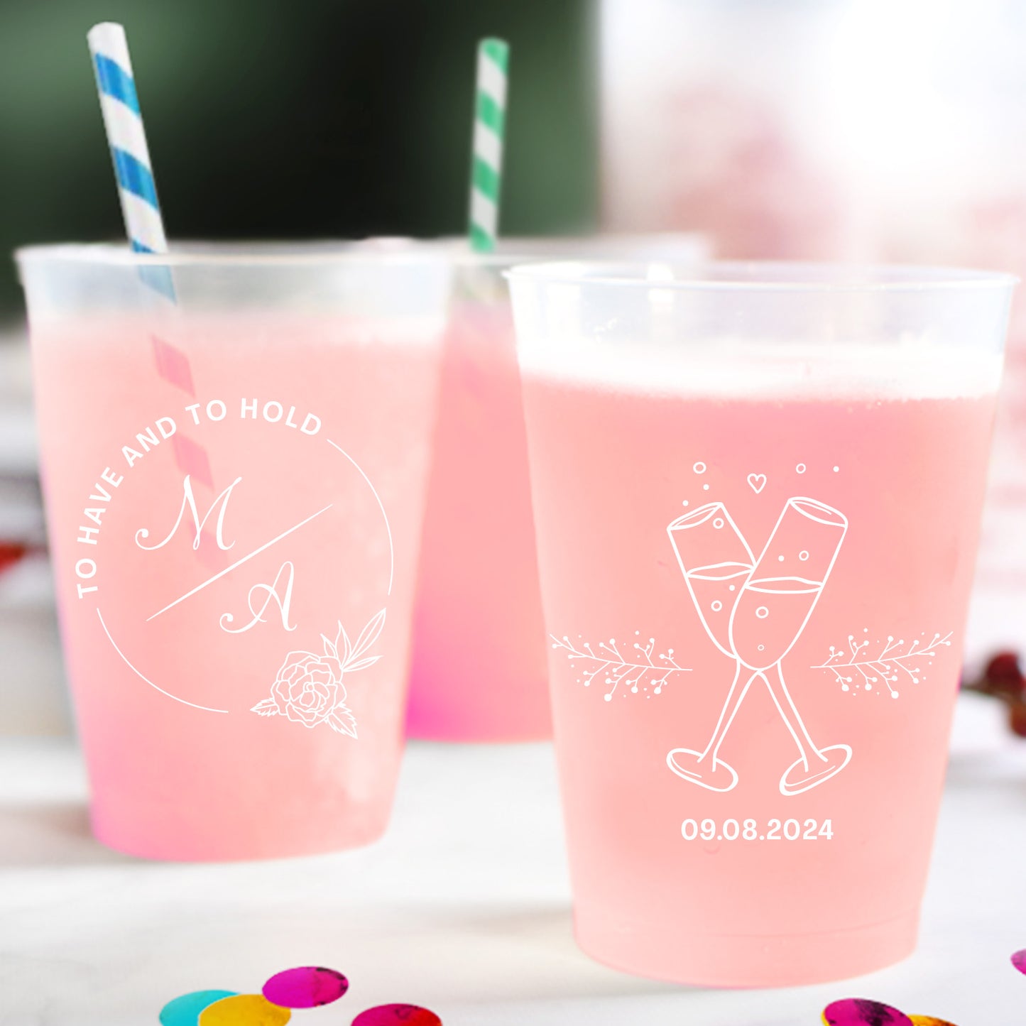 Plastic Frosted Cups (113)