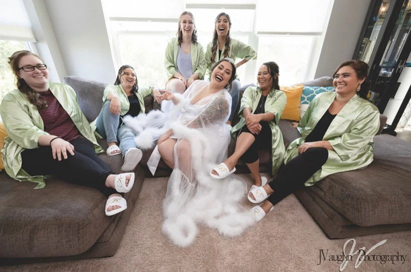 Personalized Satin Bridesmaid Robes