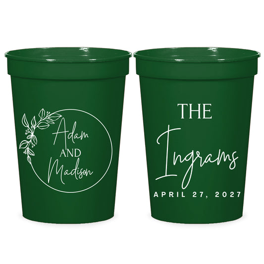 Custom Wedding Stadium Cups (KT139)