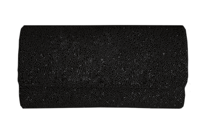 Personalized Hand Beaded Clutch (FOG)