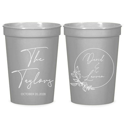 Custom Wedding Stadium Cups (KT 146)
