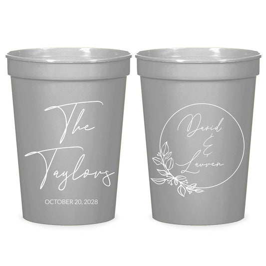 Custom Wedding Stadium Cups (KT 146)