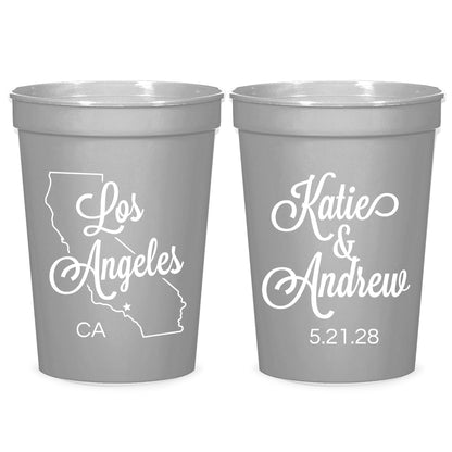 State Wedding Stadium Cups (PK148)