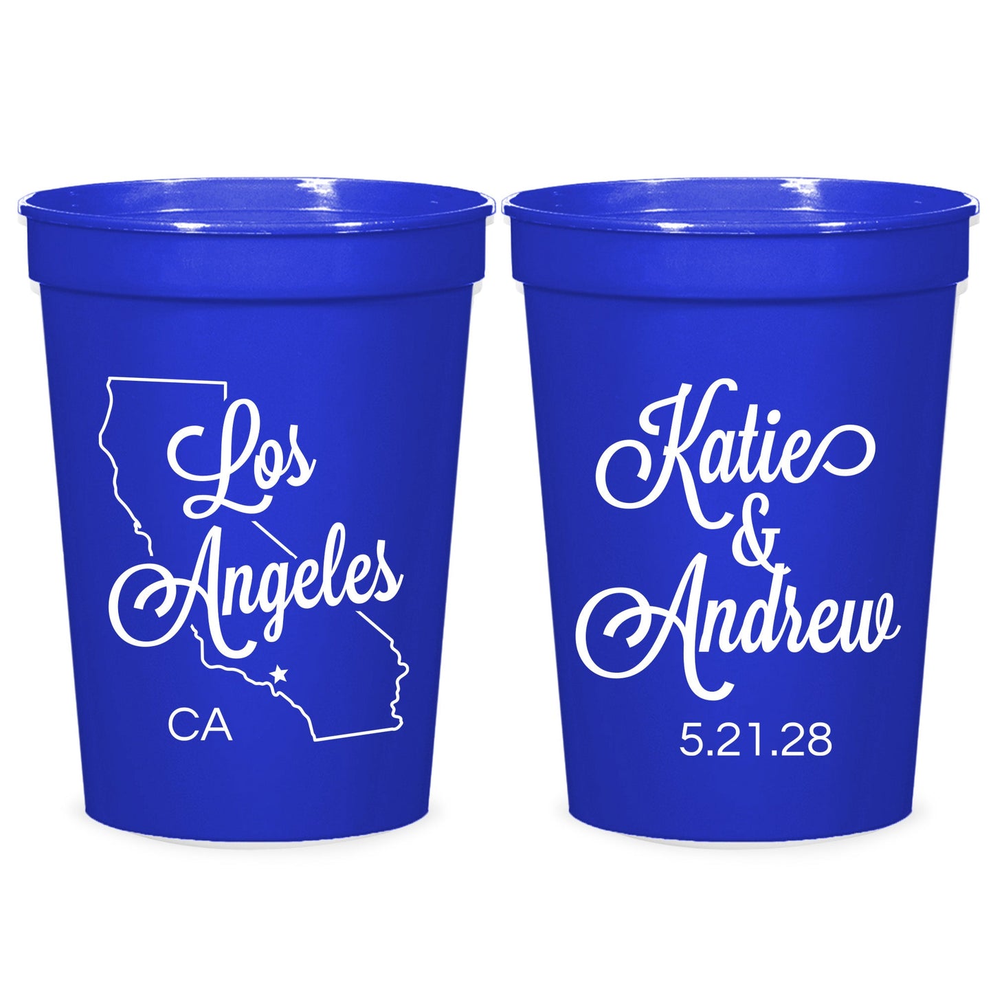State Wedding Stadium Cups (PK148)