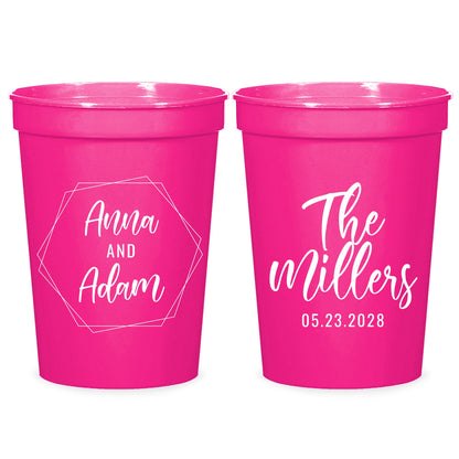 Custom Wedding Stadium Cups (KT 149)